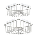 HEETA Corner Shower Caddy – 2 Pack Rustproof Stainless Steel Storage Shelf