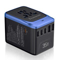 SAUNORCH Universal Travel Adapter | 35W PD 7-in-1 Fast Wall Charger