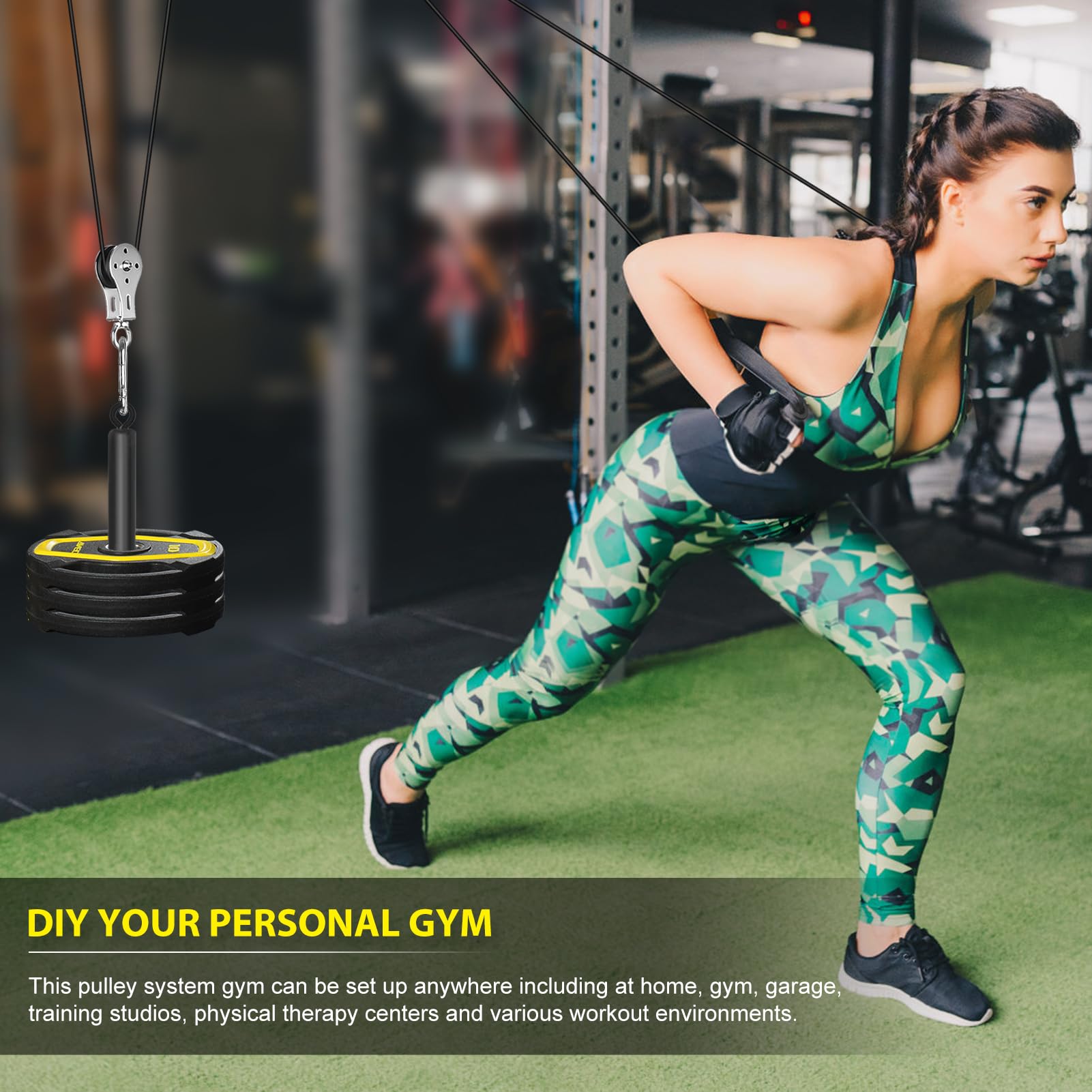 Cable Pulley System – DIY Home Gym Lat Pull Down Kit