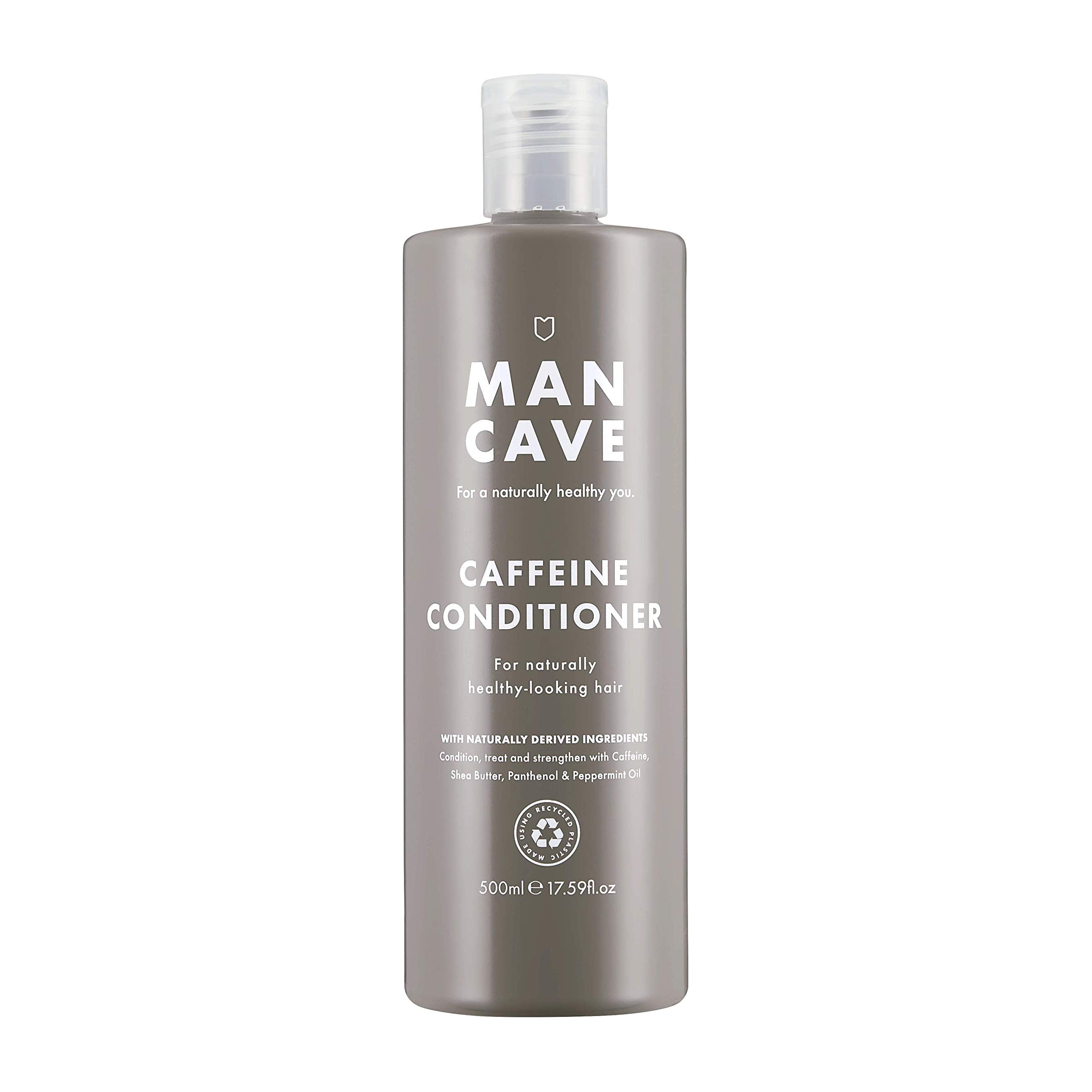 ManCave Caffeine Conditioner for Men – Strengthening Shea Butter & Panthenol