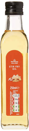 Morrisons Stir Fry Oil with Sesame & Ginger, 250ml (Pack of 6)