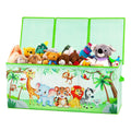 Decalsweet Jungle Animal Extra Large Toy Storage Box – Foldable Oxford Chest