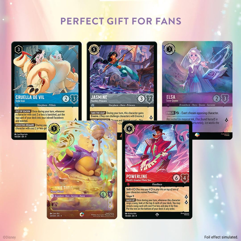 Disney Lorcana TCG: Set 9 Fabled Booster Pack Display (24 Count)
