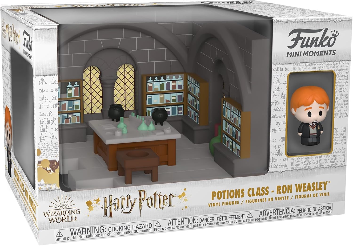 Funko Pop! Harry Potter Anniversary: Ron Weasley Table Scene Vinyl Figure