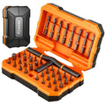 Saker 42-in-1 Magnetic Screwdriver Set with Ratchet T Handle – Dark Orange