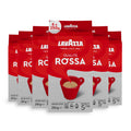 Lavazza Qualità Rossa Ground Coffee - 6 x 250g Pack for Moka Pot