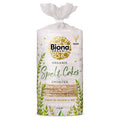 Biona Organic Unsalted Spelt Cakes – Vegan & Fiber Rich, 12 x 120g