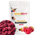 Whole Freeze Dried Raspberries – 200g Natural Keto Snack
