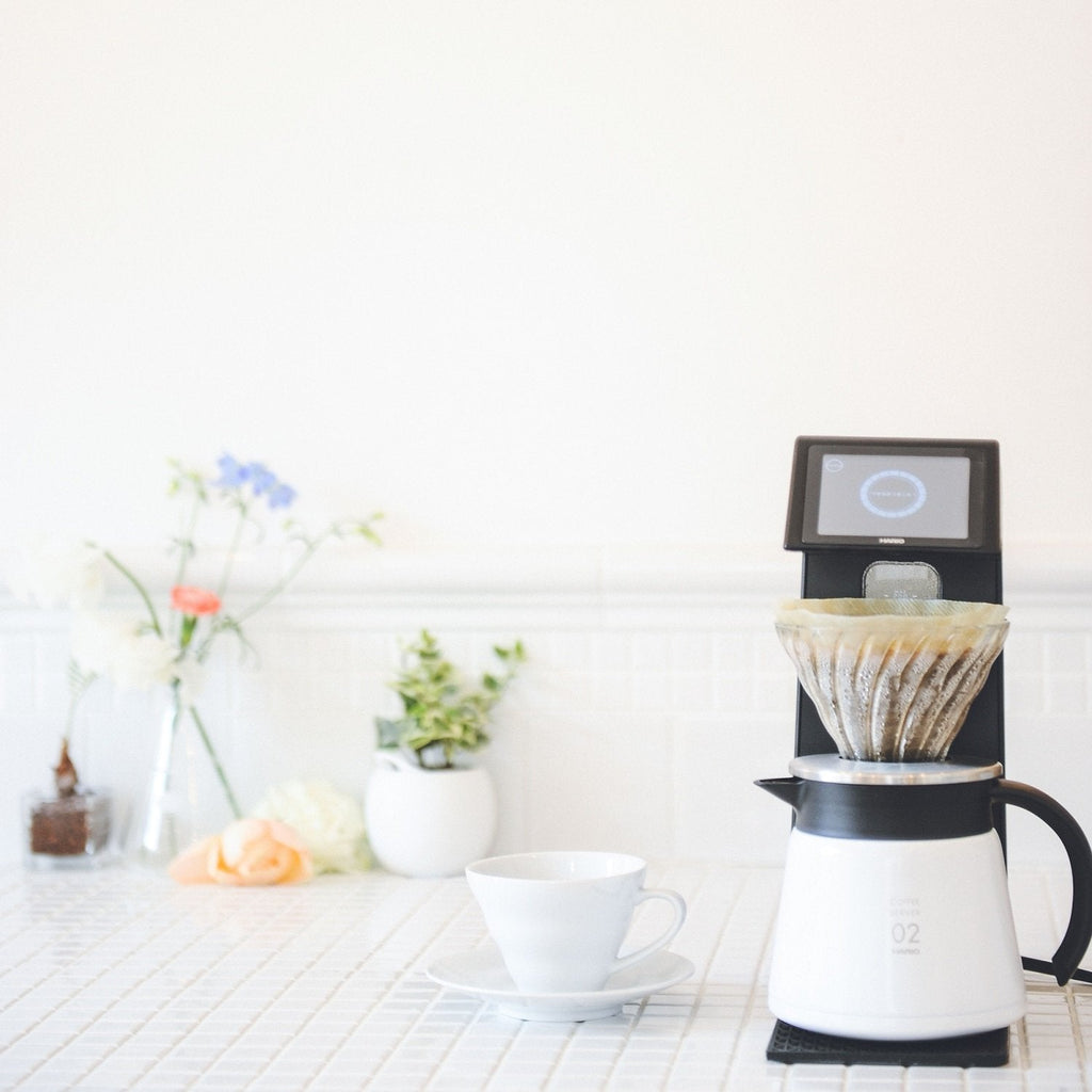 Hario V60 Insulated Thermal Coffee Server – 600ml Stainless Steel White