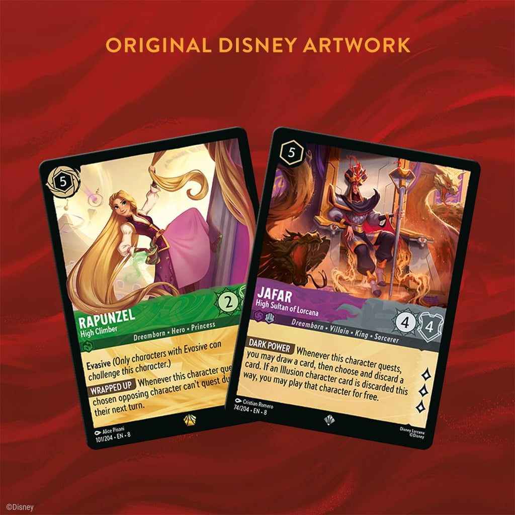 Disney Lorcana: Reign of Jafar Illumineer's Trove Set - 8 Booster Packs