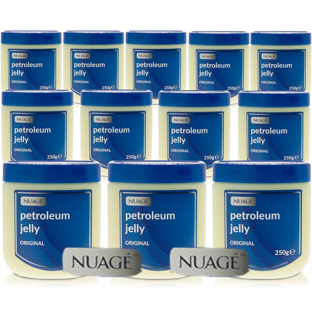 Nuage Petroleum Jelly Original 250g - Triple Refined Skin Care (12 Pack)