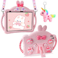 Aolcev iPad 11th/10th Gen Case - Kids Shockproof Silicone Unicorn Cover