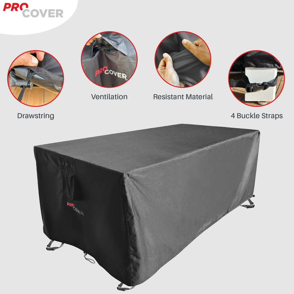 ProCover Waterproof Outdoor Furniture Cover – 600D Oxford Fabric