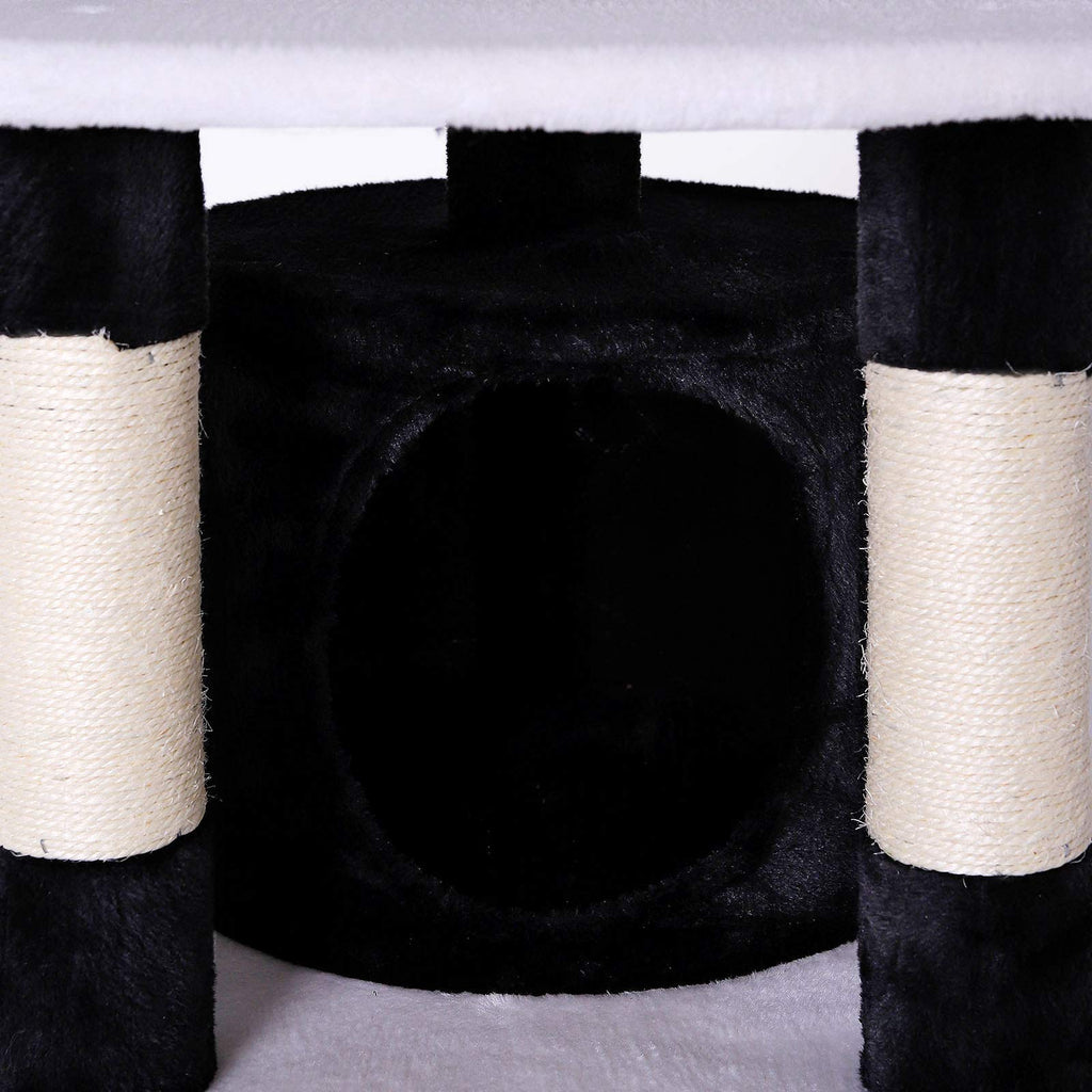 lionto dibea Cat Tree Activity Centre - 65cm Sisal Scratching Post