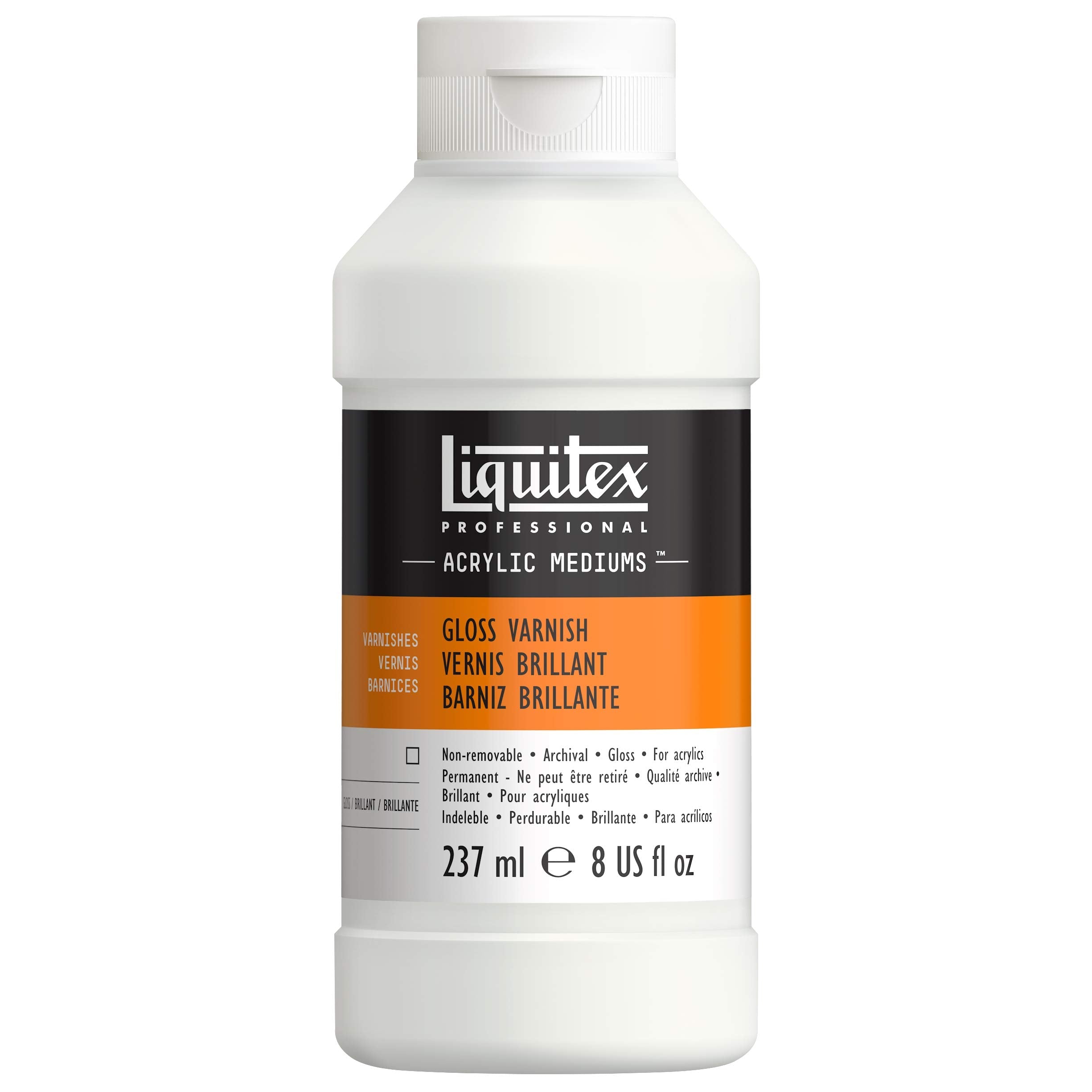 Liquitex Professional Gloss Varnish for Acrylic Paints – 237ml Bottle