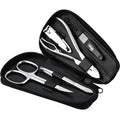 Marqus 5-Piece Manicure Set – Real Nappa Leather Case Grooming Kit
