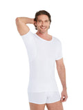 FINN Men's Sweatproof Undershirt – Round Neck Anti-Sweat Shirt