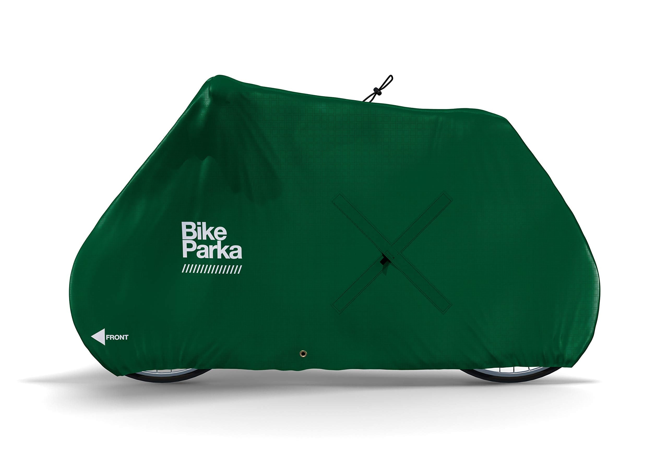 BikeParka Urban Waterproof Bicycle Cover – Forest Green Ripstop Nylon