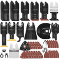 LEILUO 156 Pcs Multitool Blade Kit | Universal Oscillating Tool Blades