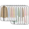 12 Pack Garment Bags, PEVA Translucent Clothes Covers, Suit Bag 40in+47in - image 1