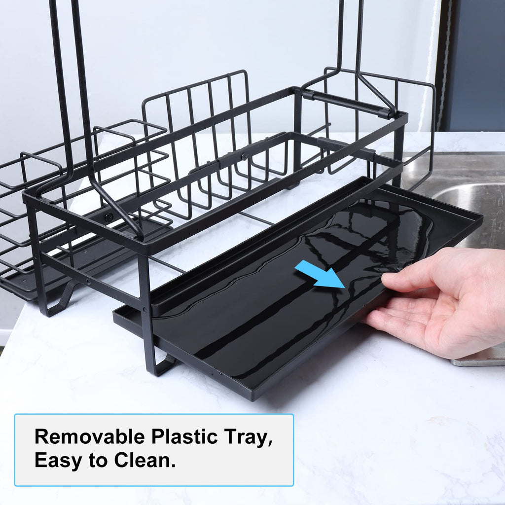 BBQ Grill Caddy with Paper Towel Holder and 4 Hooks