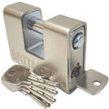 Britanium BRP74 Armoured Container Padlock | Heavy Duty Security (5 Keys)