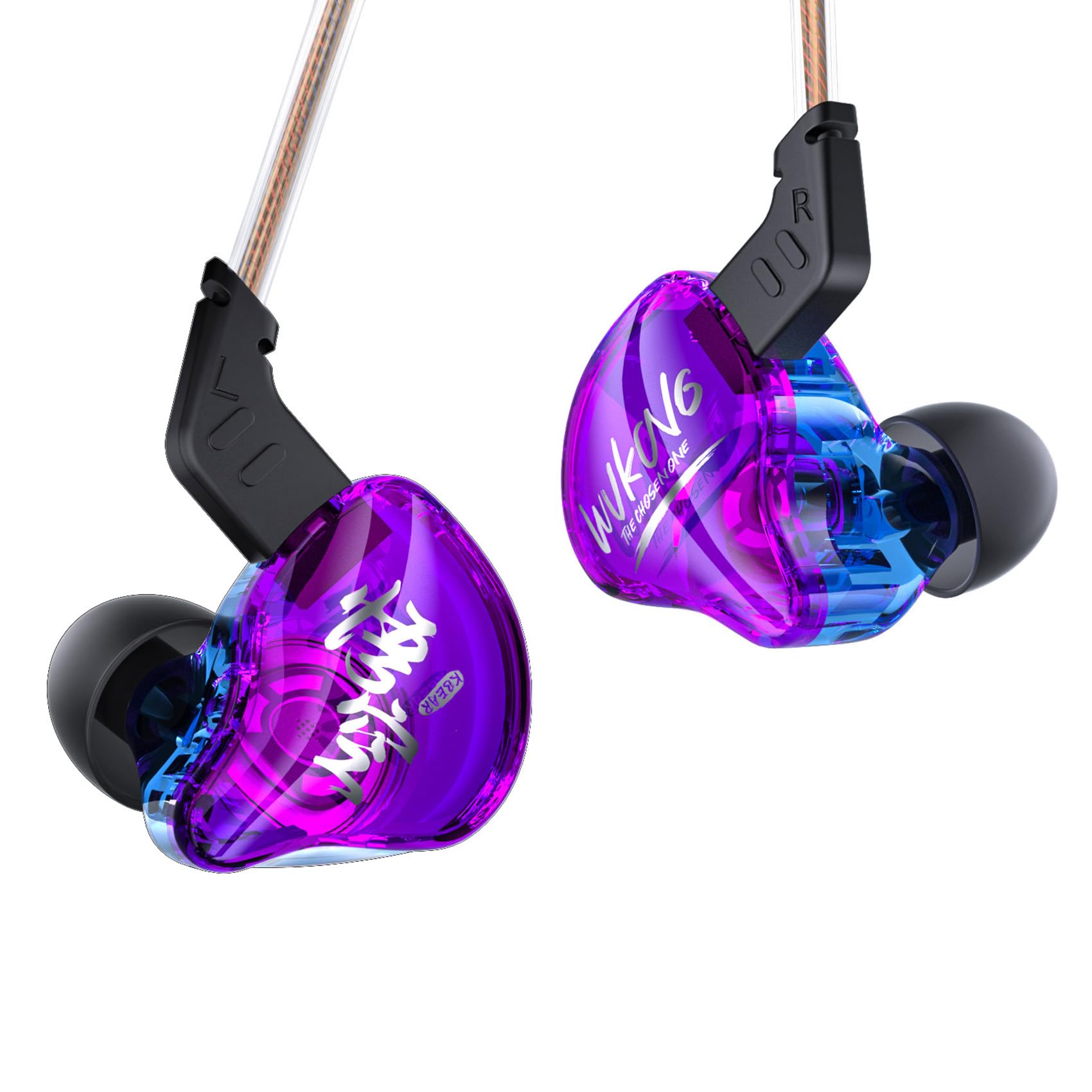KBEAR MONKIE K01 Gaming Earbuds | HiFi Wired In-Ear Monitors