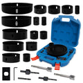 XZH 22-Piece Hole Saw Set | 19mm-152mm Carbon Steel Drill Bit Kit