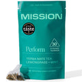 Mission Yerba Mate Tea – Lemongrass & Mint Energy Blend – 30 Tea Bags