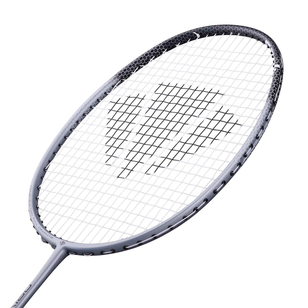 Carlton Drivespeed Graphite Badminton Racket | Grey, 84g - Even Balance