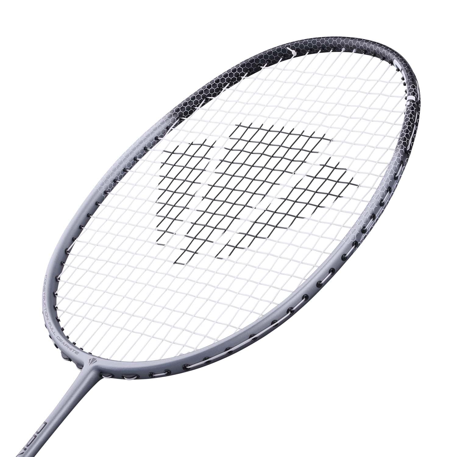 Carlton Drivespeed Graphite Badminton Racket | Grey, 84g - Even Balance