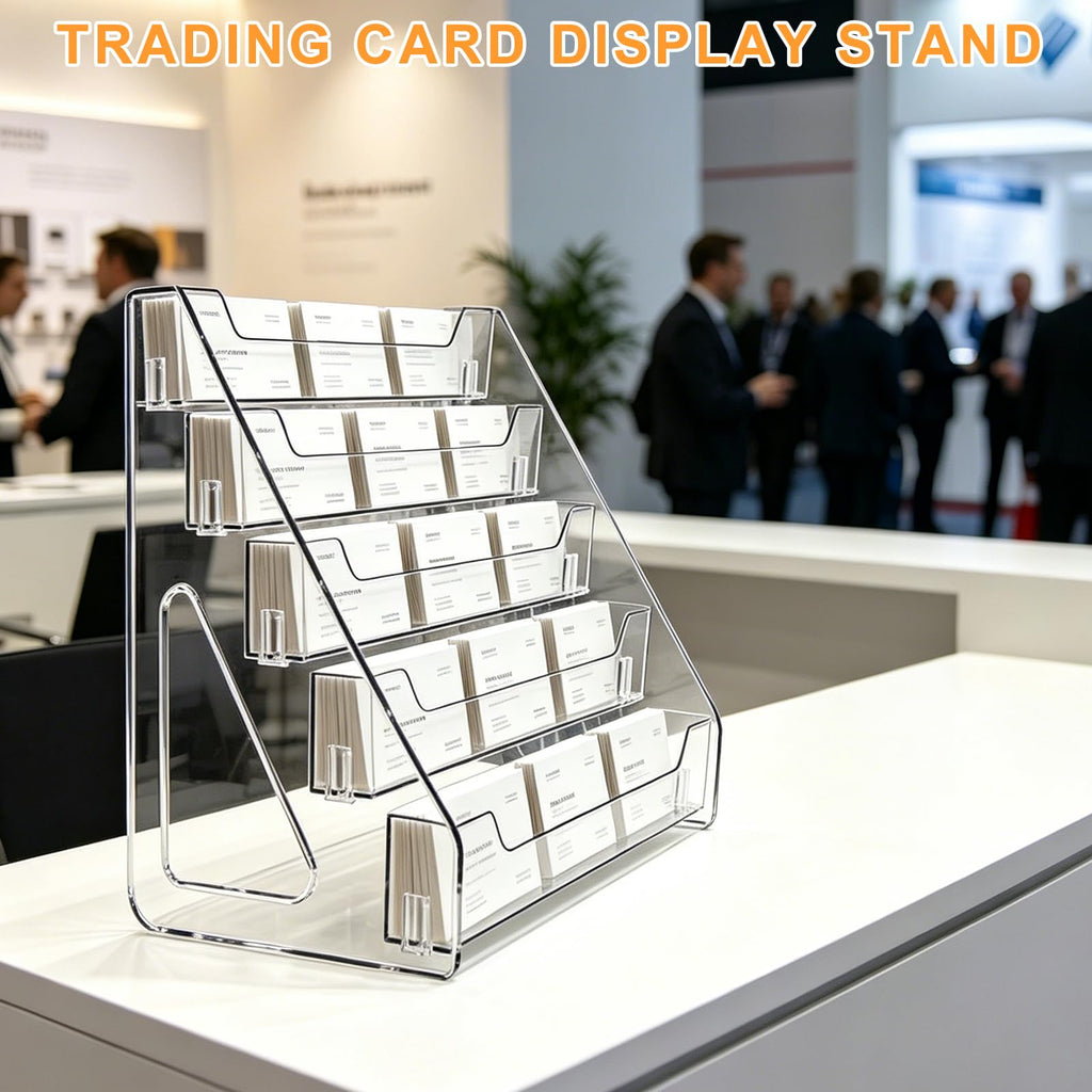 NONETO 5 Tier 12" Acrylic Trading Card Display Stand for Display Cards - image 3