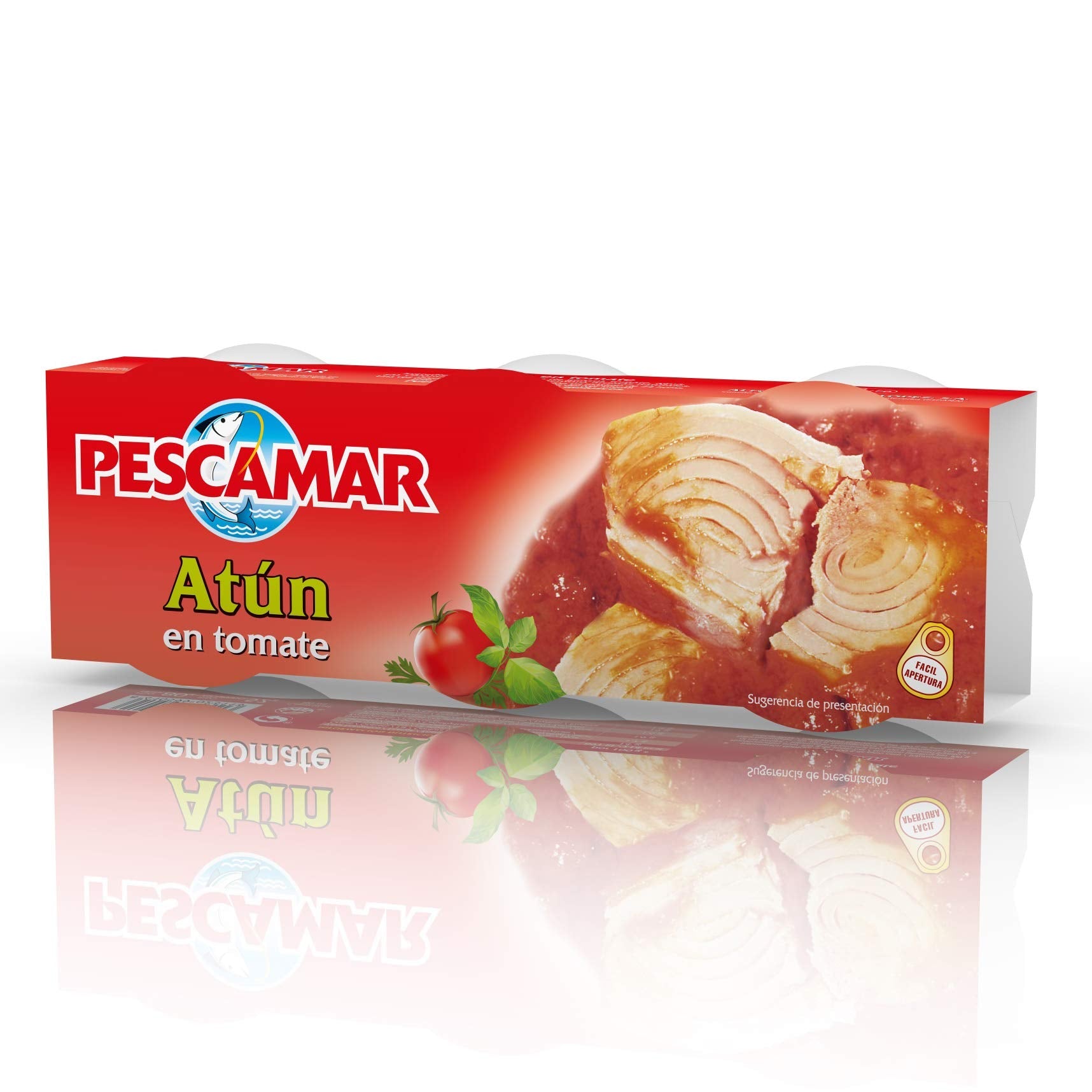 Pescamar Tuna in Tomato Sauce - 240g Canned Fish - Pack of 4