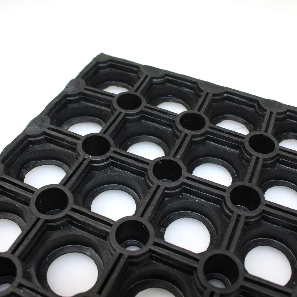 Ultralux Heavy Duty Rubber Drainage Mat – Anti-Slip Floor Mat, 150x100cm