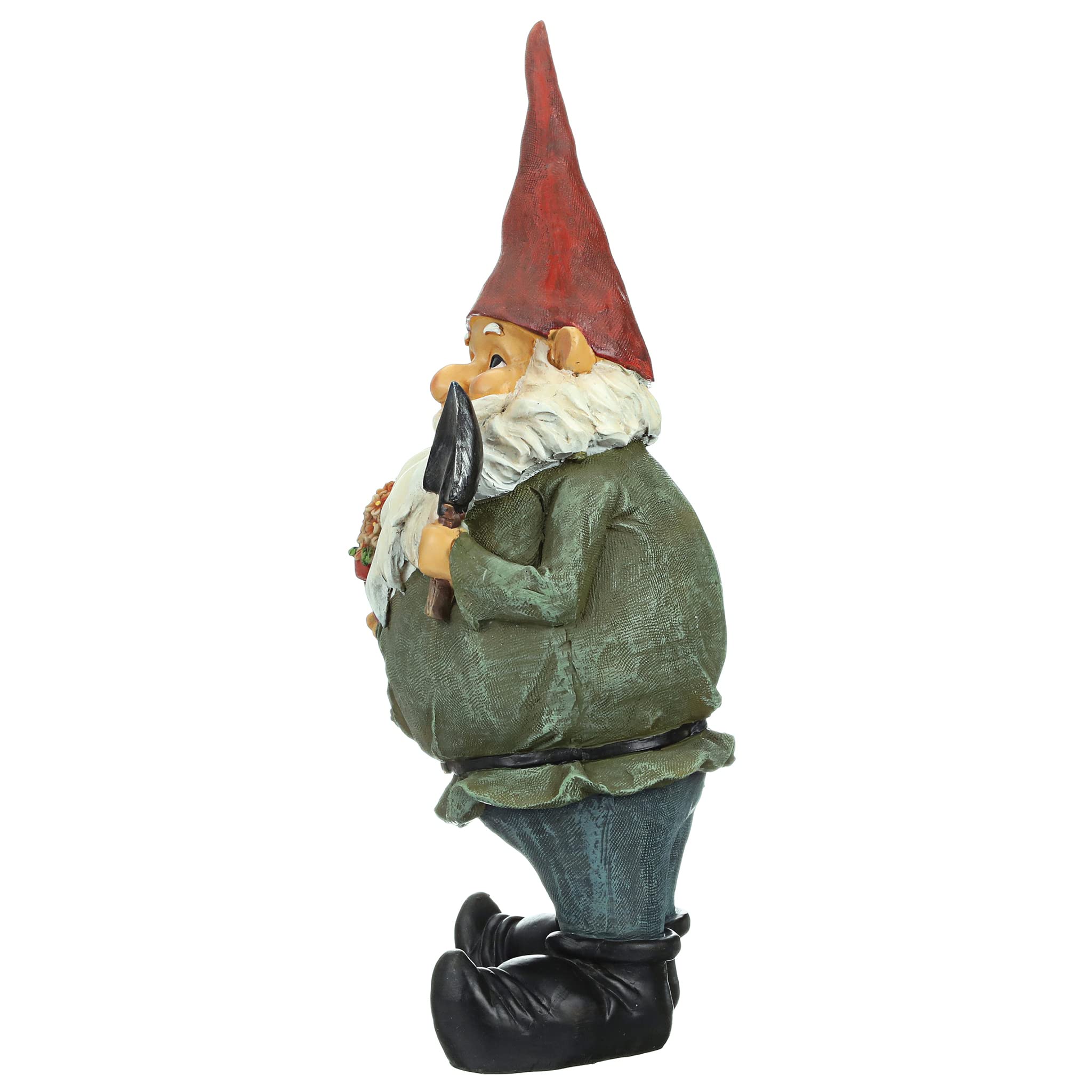 Design Toscano Dagobert Garden Gnome Statue – Resin Lawn Figurine