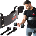Armageddon Sports Arm Blaster with Lifting Straps - Bicep Isolator