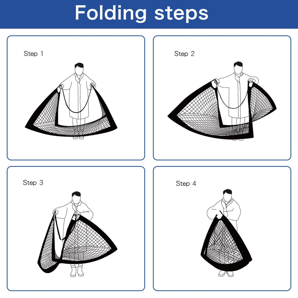 Display4top Set of 2 Pop-up Football Goals – Foldable Kids Soccer Nets
