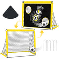 EXTFANS 2-in-1 Pop Up Football Goal for Kids – Portable Training Net