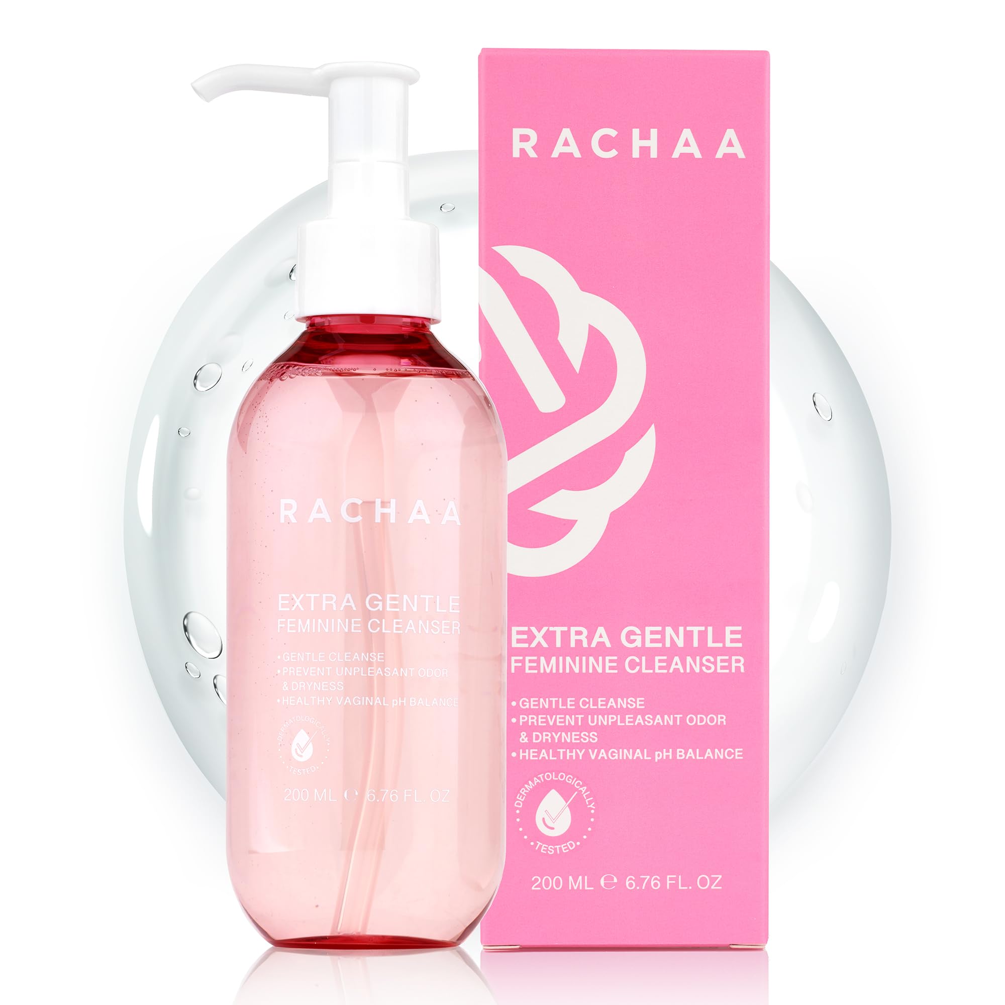 RACHAA Feminine Wash – pH Balanced Intimate Cleanser with Tea Tree Oil