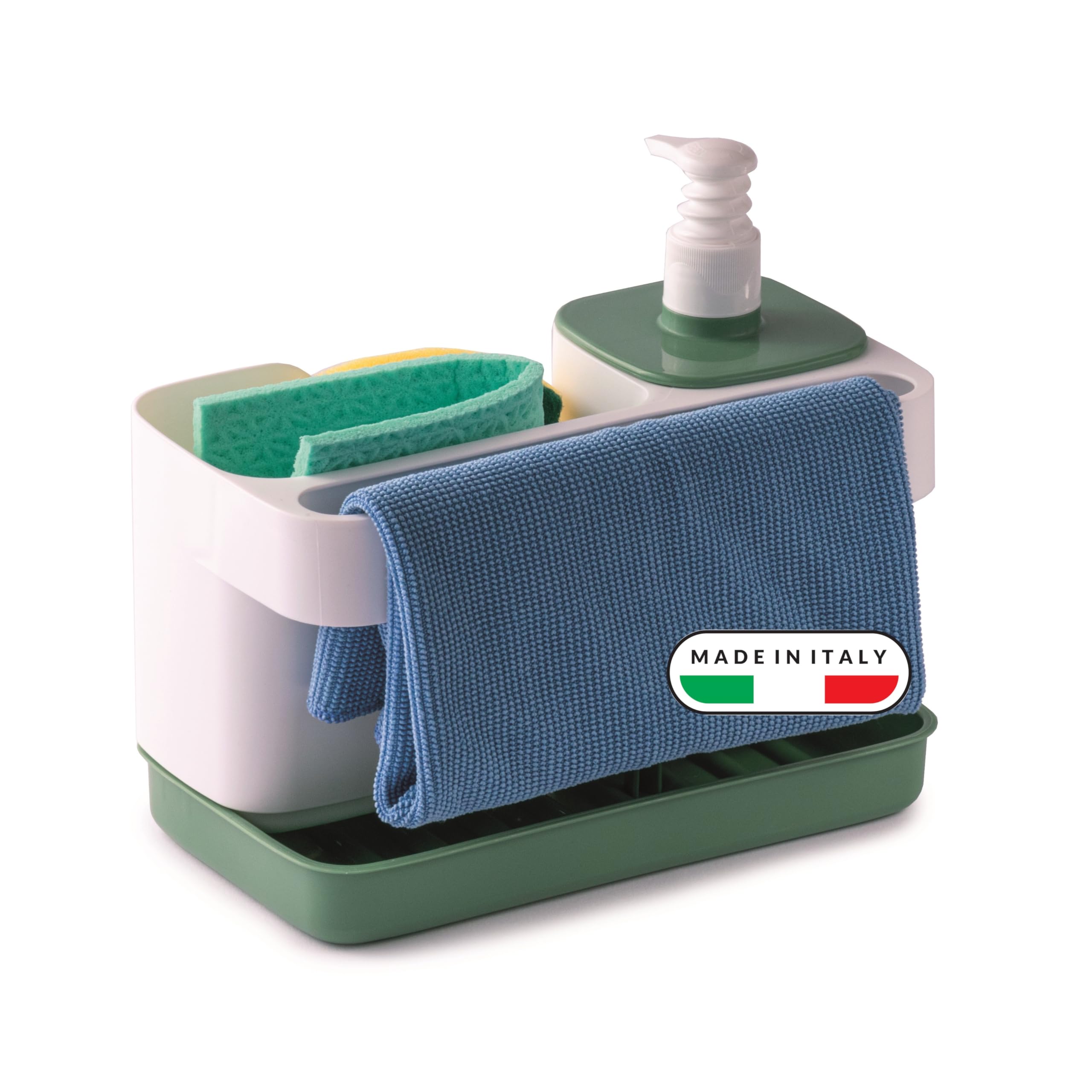 Snips Riordinello 3-in-1 Kitchen Sink Caddy & Soap Dispenser - 400ml