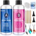 Crystal Clear Epoxy Resin Kit – 16oz Casting Resin for DIY Art