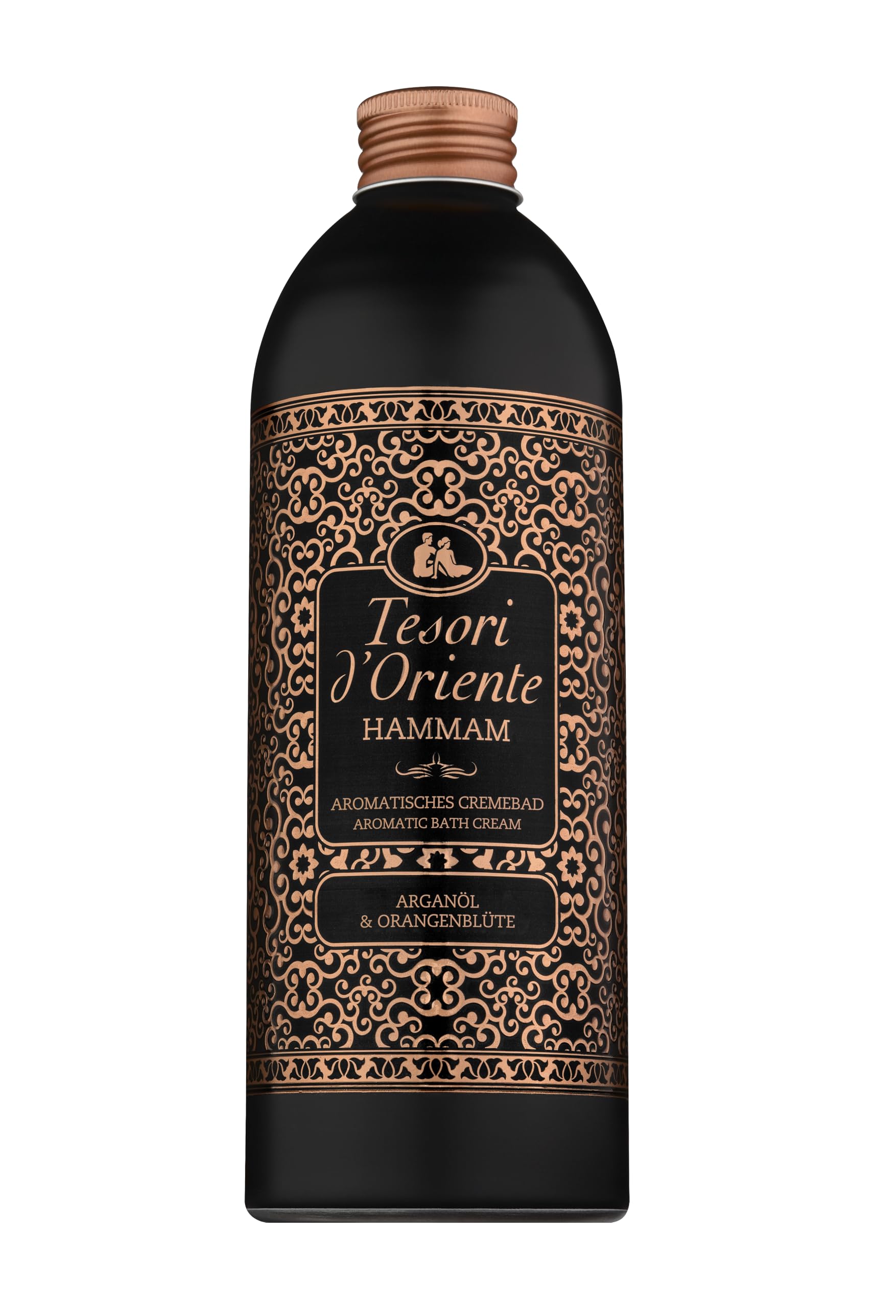 Tesori d'Oriente Hammam Aromatic Cream Bath – Argan Oil & Orange Blossom 500ml