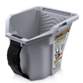 ROLLINGDOG Hand Held Paint Scuttle Bucket with Magnet Brush Holder – 1L