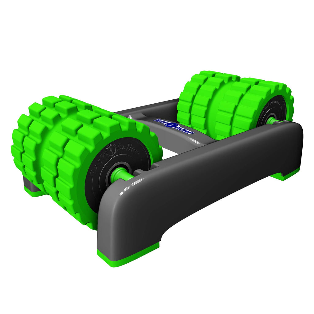 BackBaller Ridged Foam Roller – High Density EVA Muscle Recovery Tool