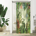 Uiiooazy Anti-Mould Shower Curtain | Tropical Palm Leaves Polyester 90x180cm