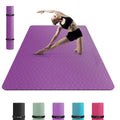 HAPBEAR Extra Large Yoga Mat - 6mm Thick Non-Slip TPE Exercise Mat