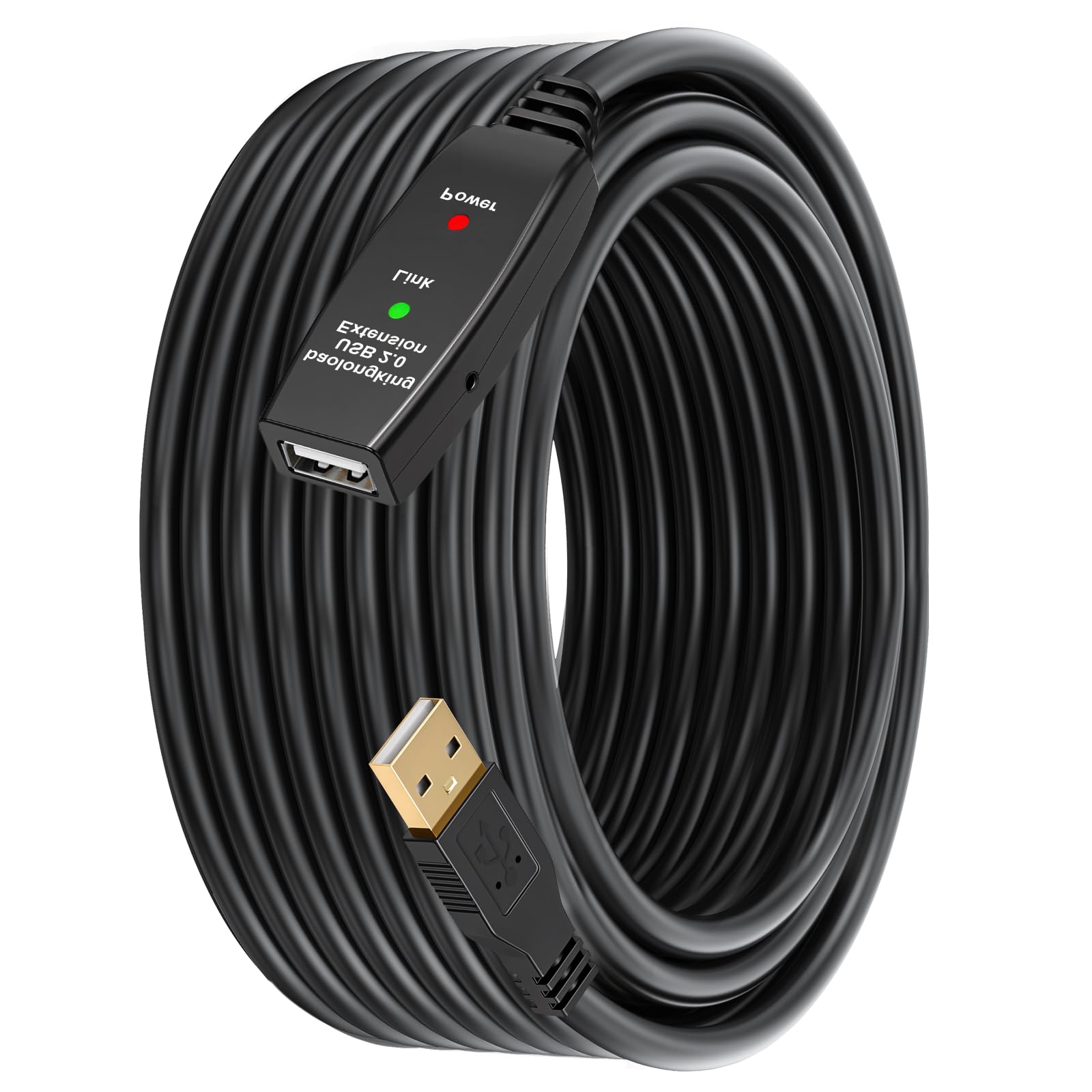 Baolongking USB 2.0 Active Repeater Extension Cable - 10M Signal Booster