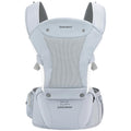 Bebear Ergonomic Hipseat Baby Carrier with Teething Pads - Blue Cotton