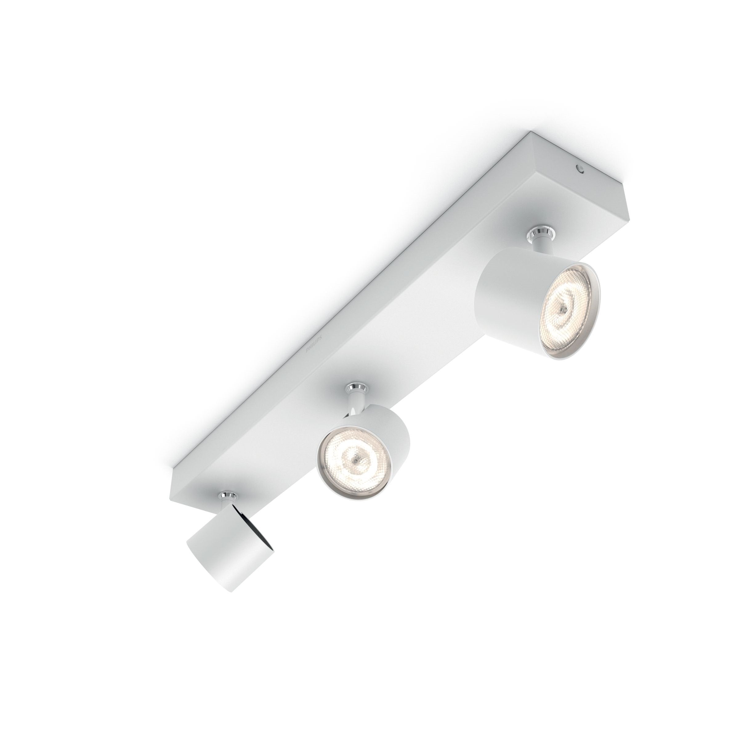 Philips myLiving Star 3-Light Dimmable WarmGlow LED Spotlight - White