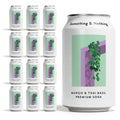 Something & Nothing Mango & Thai Basil Sparkling Water | 12 x 330ml